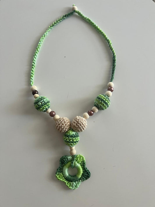 Collana “Fiore di Seta”