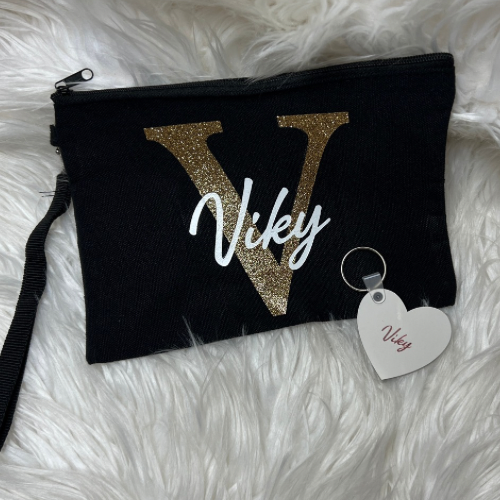 Pochette con spazzola personalizzata
